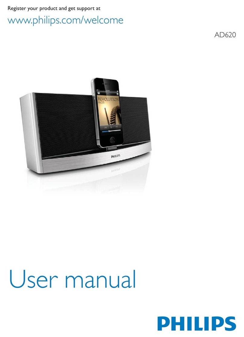 Philips AD620/05 user manual