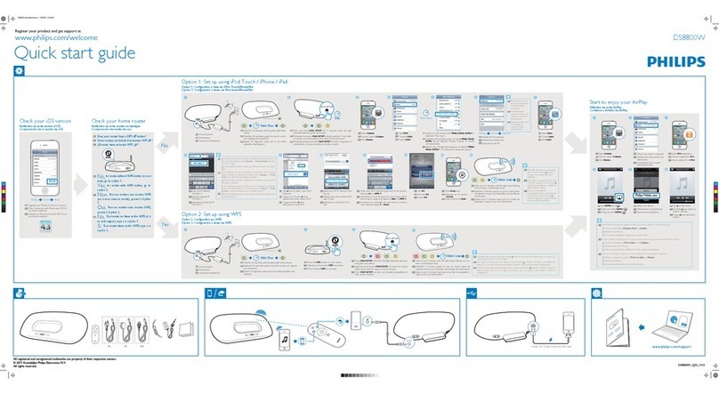 Philips Fidelio DS8800W/10 User manual