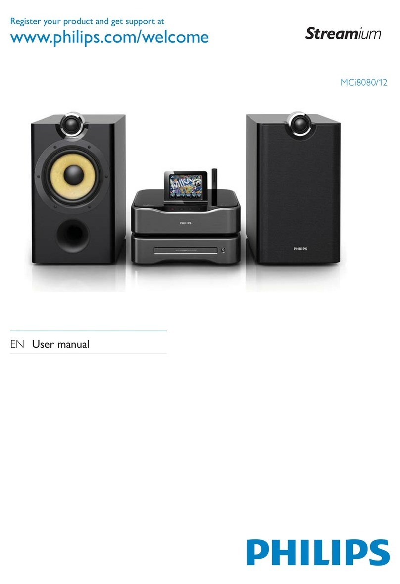 Philips Streamium WMS8080/12 user manual