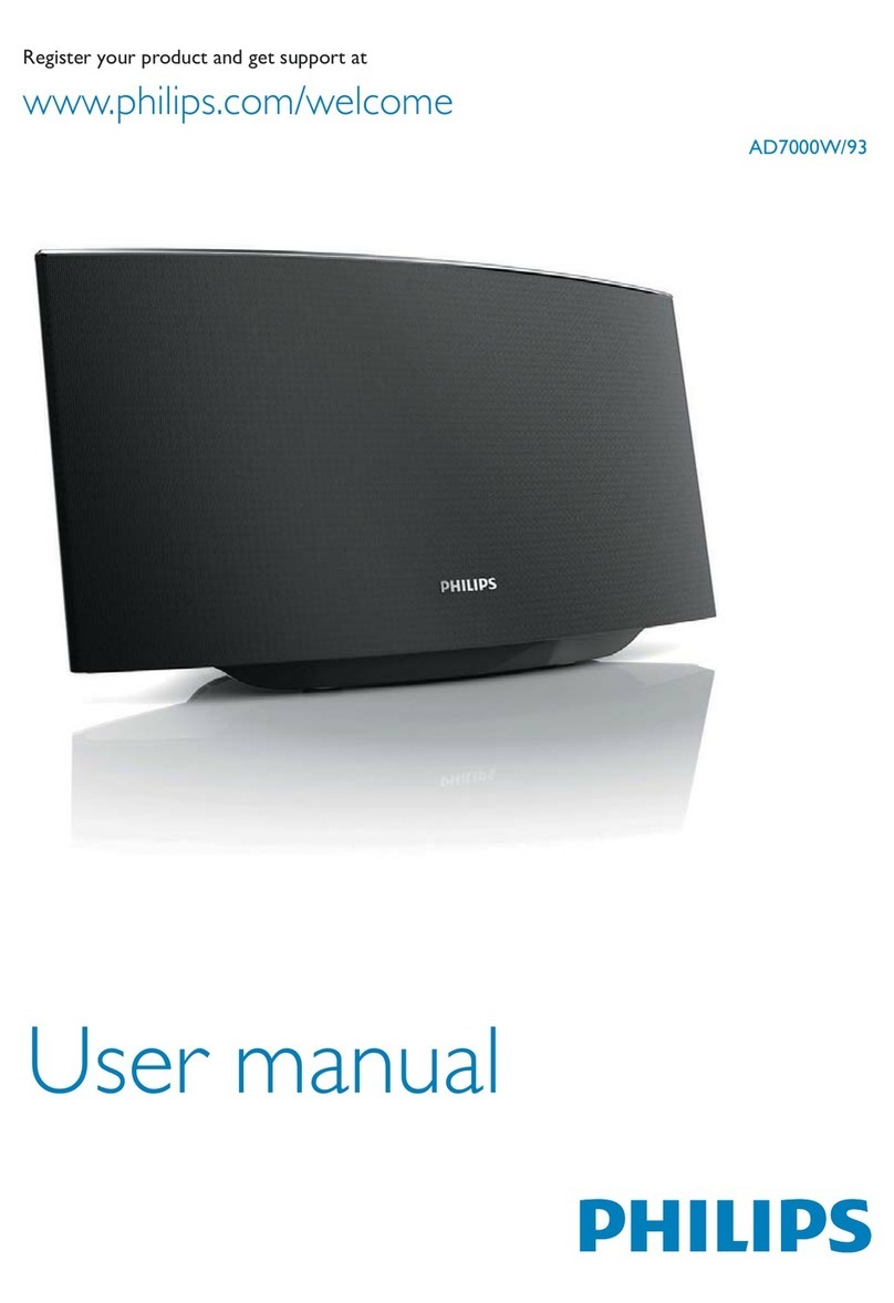Philips AD7000W/93 User manual Philips AD7000W/93 User manual