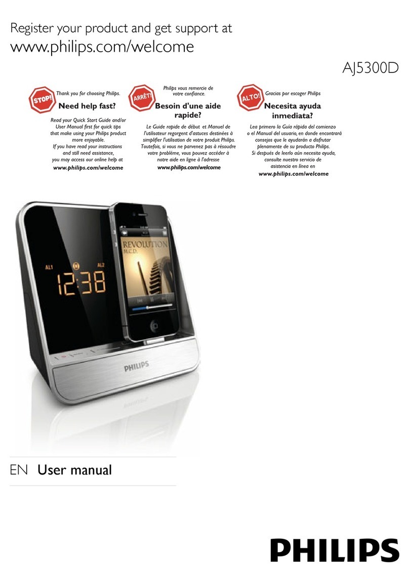 Philips AJ5300D/37 user manual