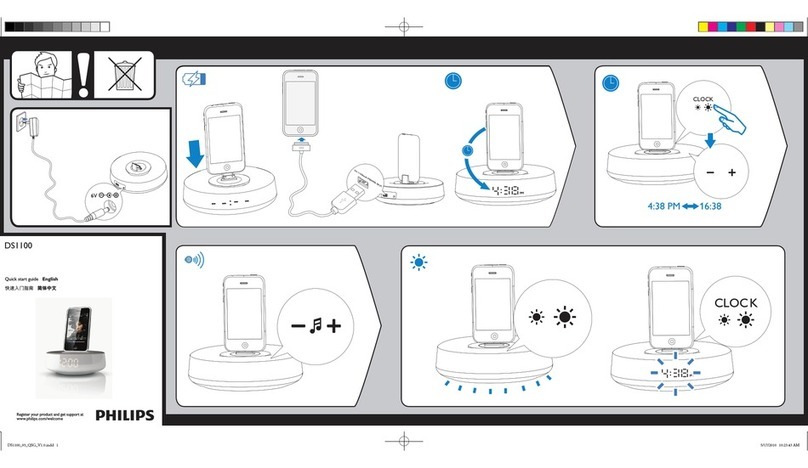 Philips DS1100/77 quick start guide