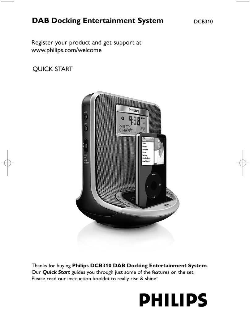 Philips DCB310/05 User manual