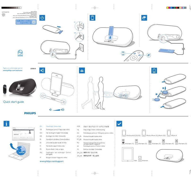 Philips DS9010/10 quick start guide