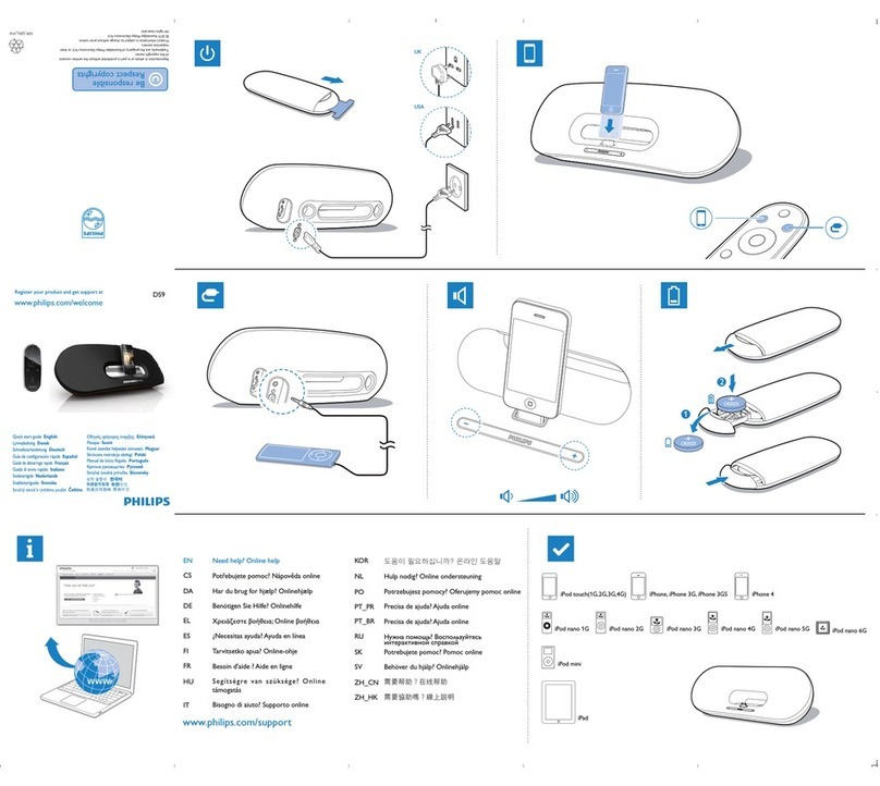 Philips DS9/10 quick start guide
