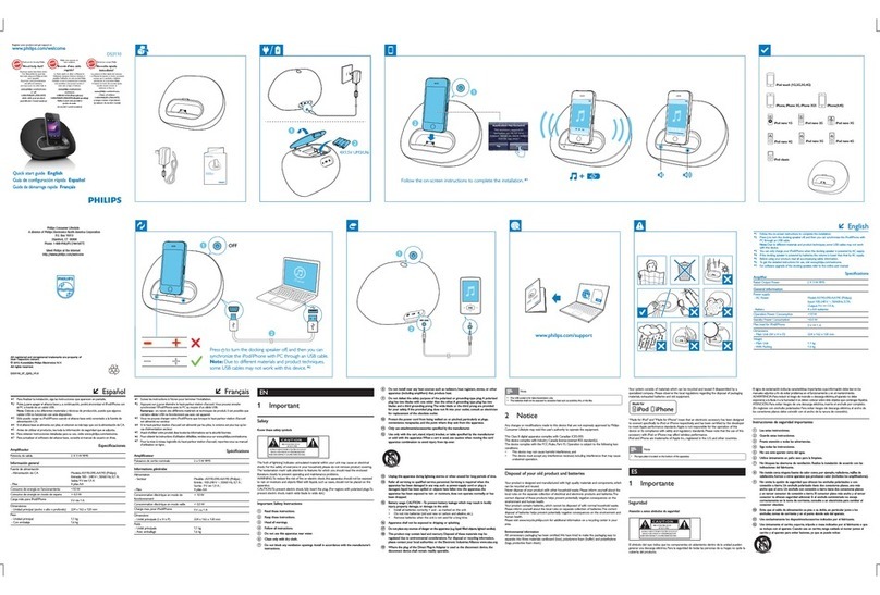 Philips DS3110/37 quick start guide