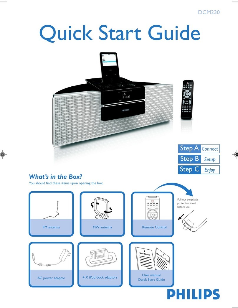 Philips DCM230/12 User manual