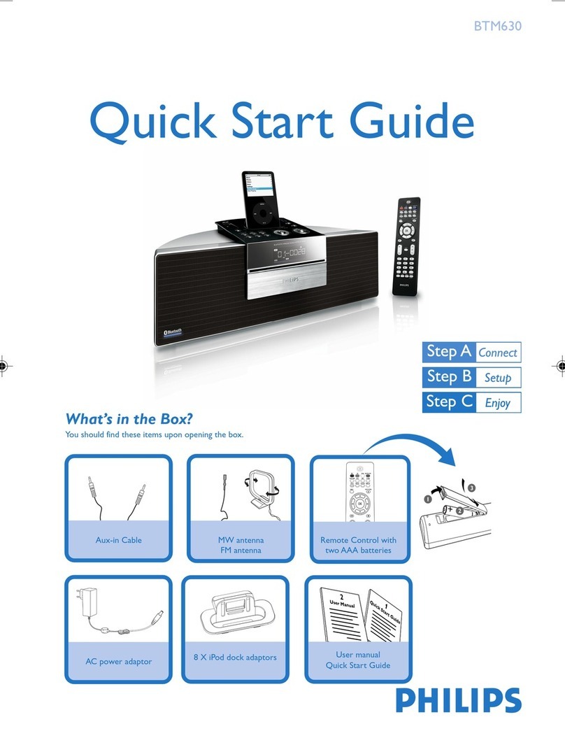 Philips BTM630/05 User manual