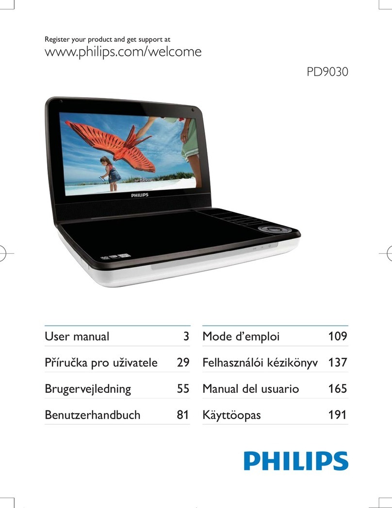 Philips PD9030/12 user manual
