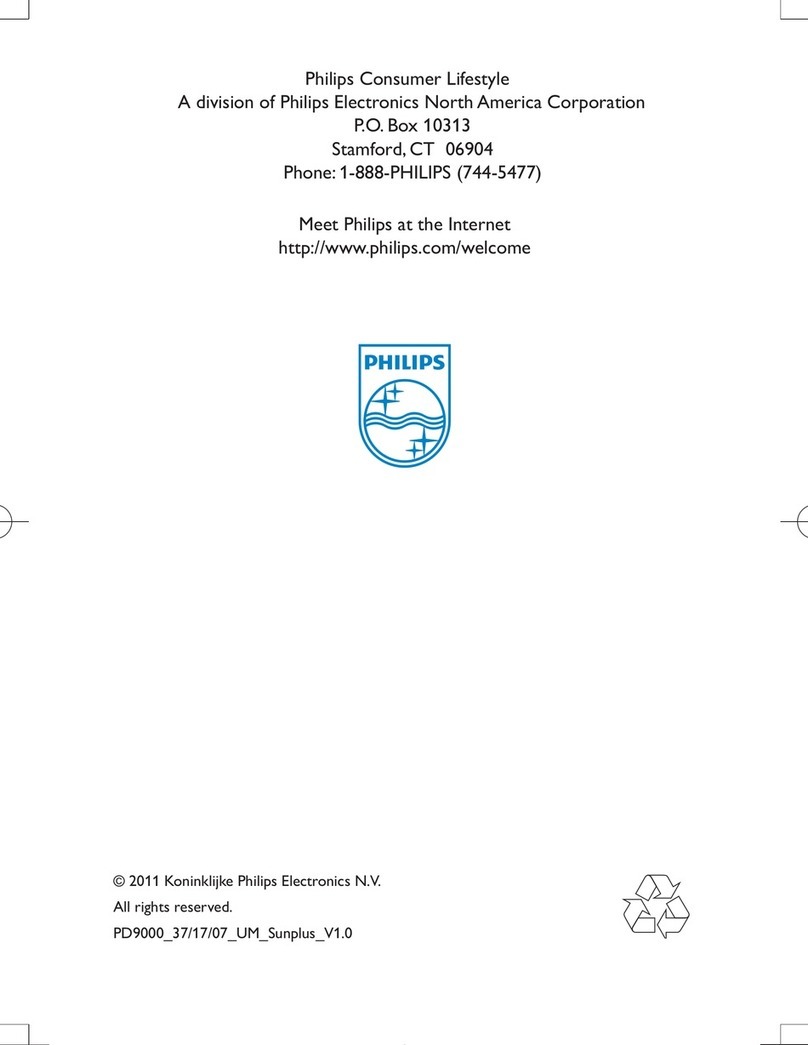 Philips PD9000/07 user manual
