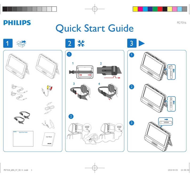 Philips PD7016/37 User manual Philips PD7016/37 User manual