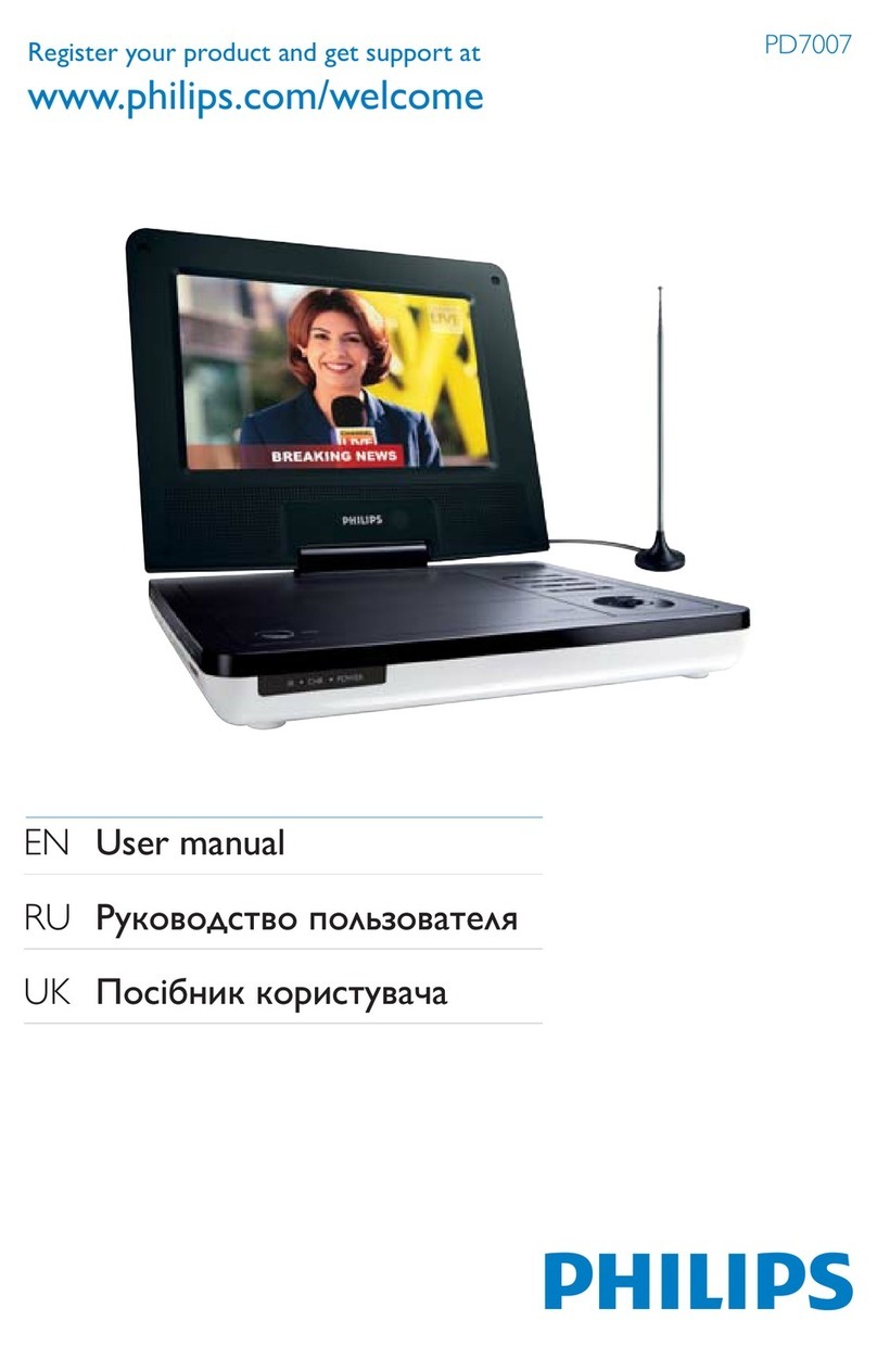 Philips PD7007/51 user manual