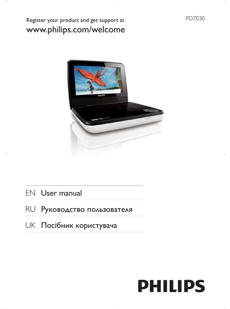 Philips PD7030/51 user manual