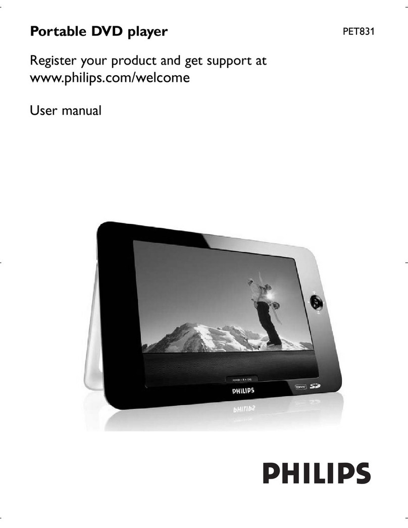 Philips PET831/12 User manual