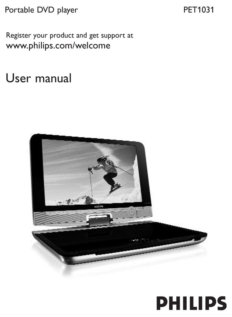 Philips PET1031/05 User manual Philips PET1031/05 User manual