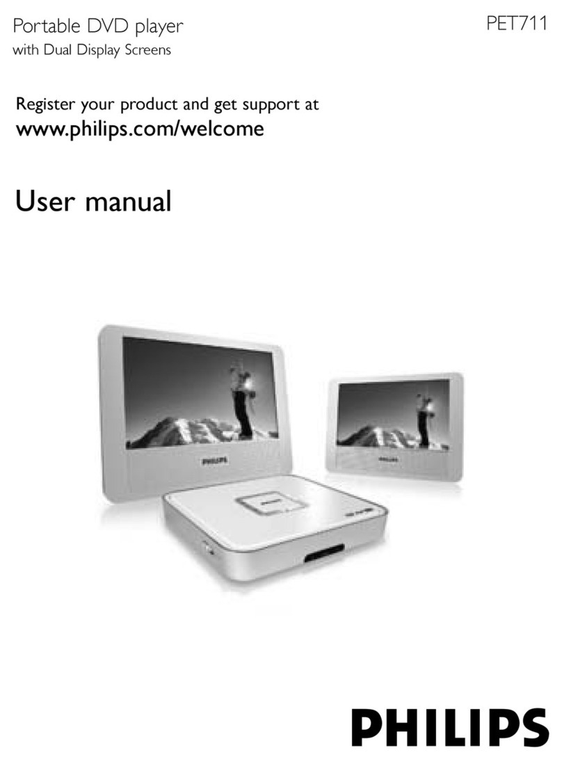 Philips PET711/98 user manual