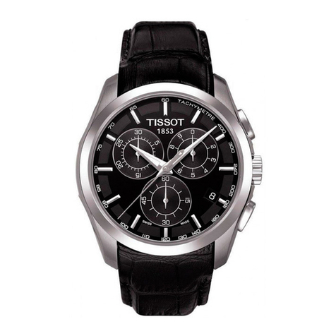 Tissot G10 user manual