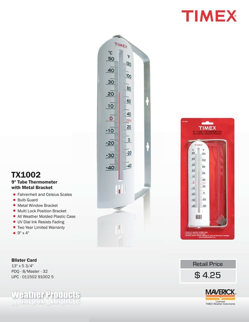 Timex TX1002 Specifications