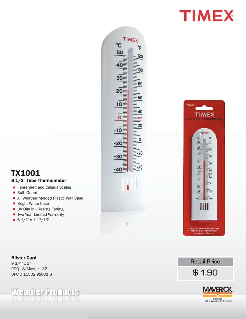 Timex TX1001 Specifications