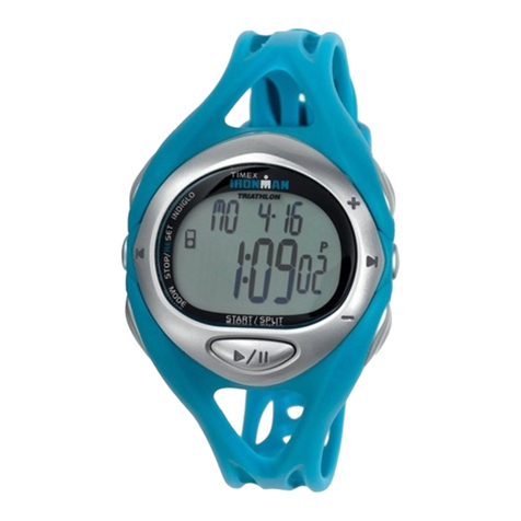 Timex i-Control M805 Instruction guide