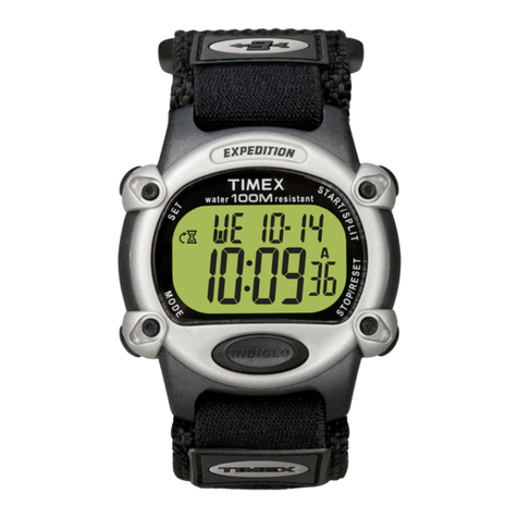 Timex W-90 User manual Timex W-90 User manual