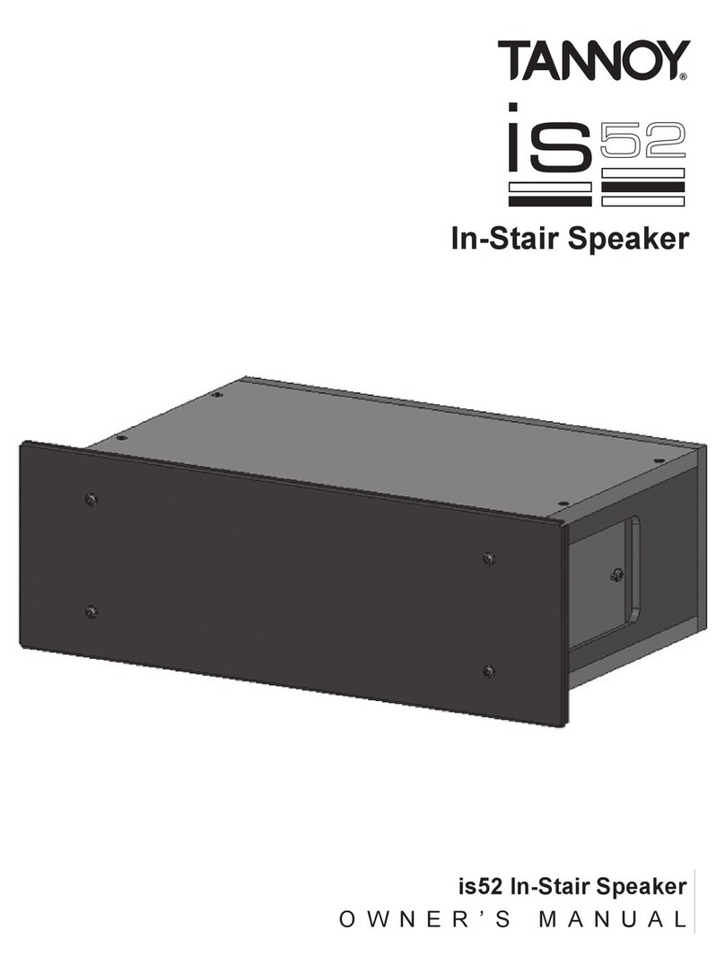 Tannoy IS52 User manual