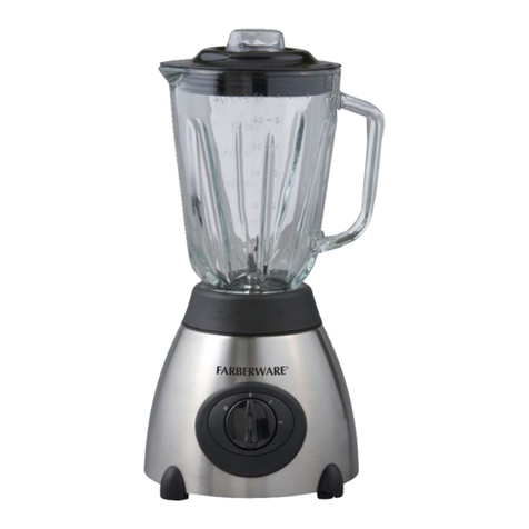 Farberware FBL500SS Use and care instructions