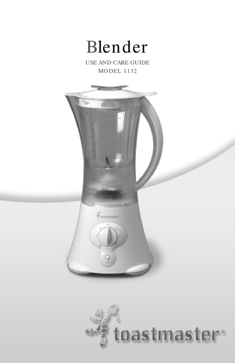 Toastmaster 1132 User manual