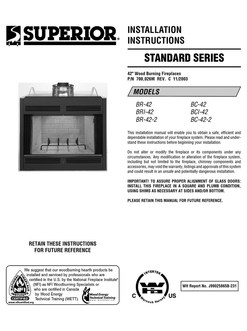 Superior BR-42 User manual