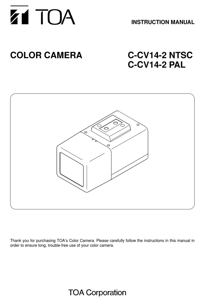 Toa C-CV14-2 NTSC User manual