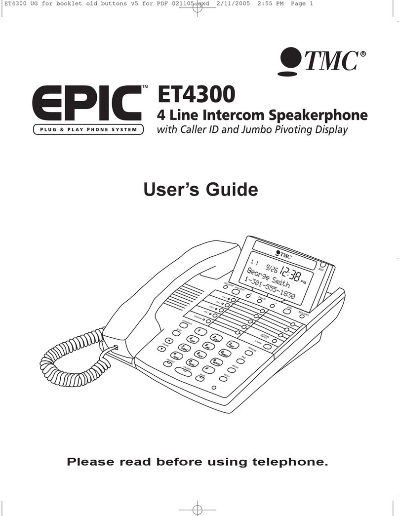 TMC EPIC ET4300 user guide