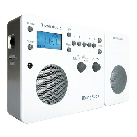 Tivoli Audio ISONGBOOK User manual Tivoli Audio ISONGBOOK User manual