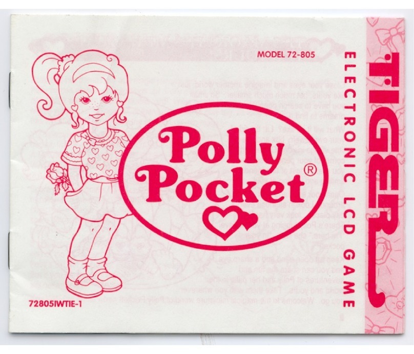 Tiger Polly Pocket 72-805 User manual