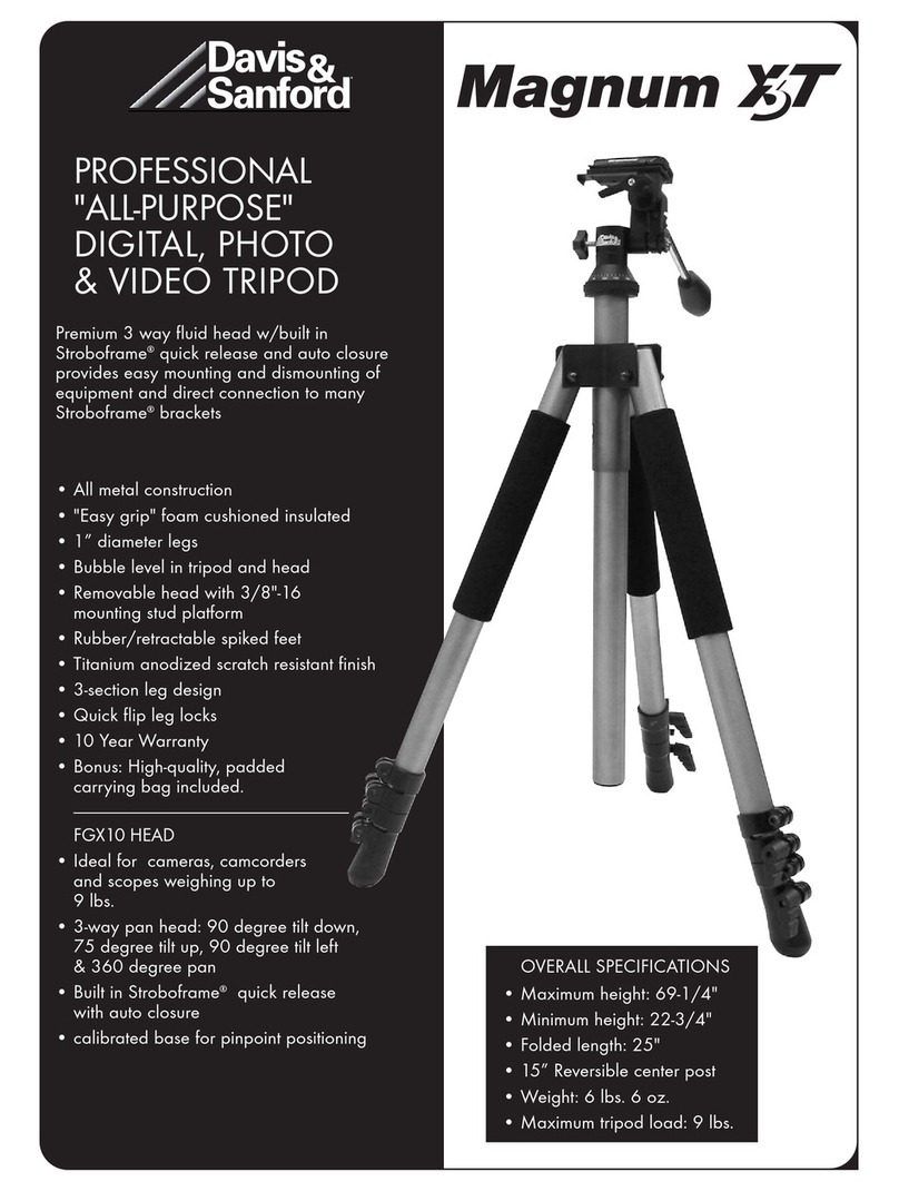 Davis & Sanford Magnum X3T Specification sheet
