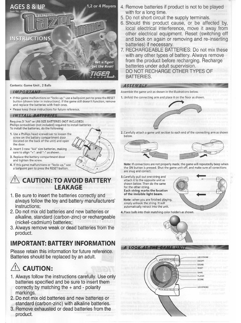 Tiger Electronics 42024 User manual