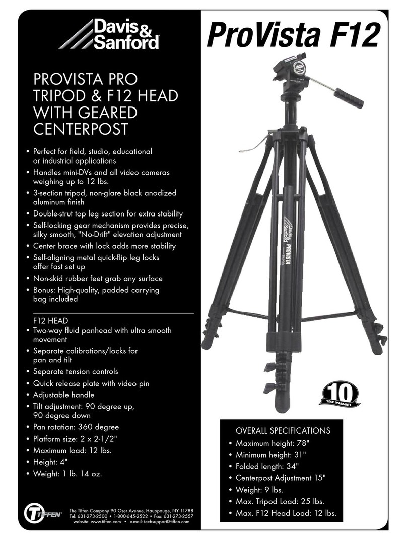 Tiffen Provista F12 User manual