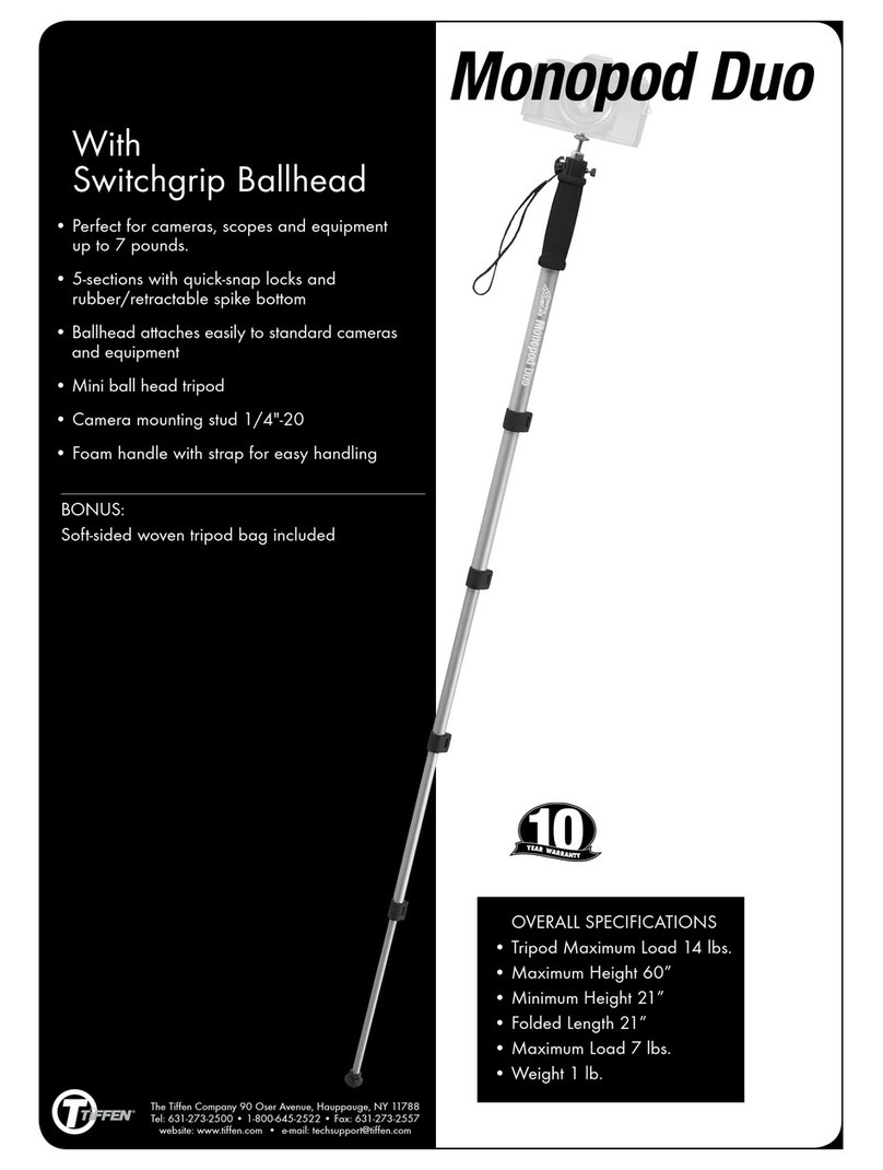 Tiffen Monopod Duo User manual