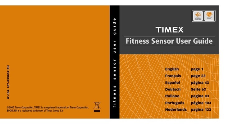 Timex M185 user guide