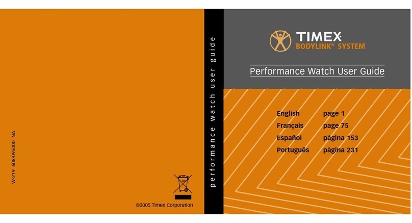 Timex M187 user guide