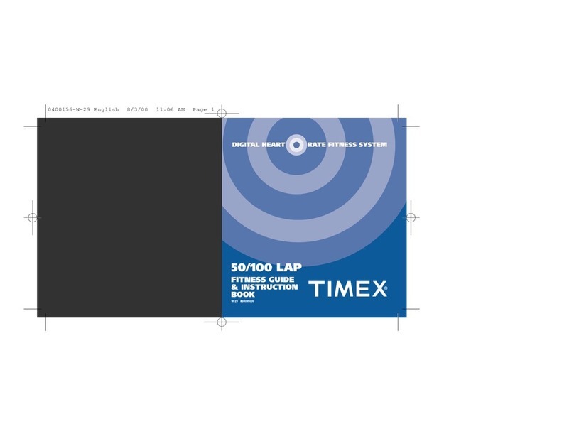 Timex 0400156-W-29 User manual