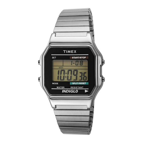 Timex 555-095000 User manual Timex 555-095000 User manual