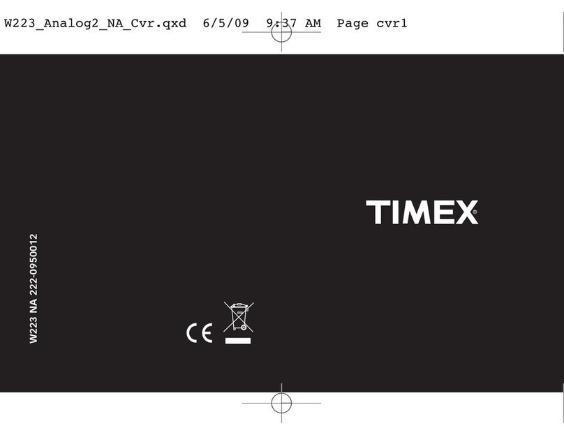 Timex 222-0950012 User manual Timex 222-0950012 User manual