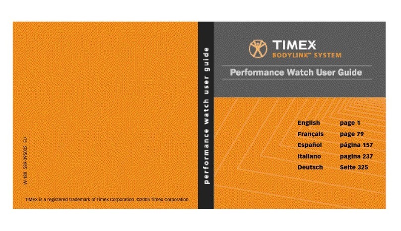 Timex W-188 user guide