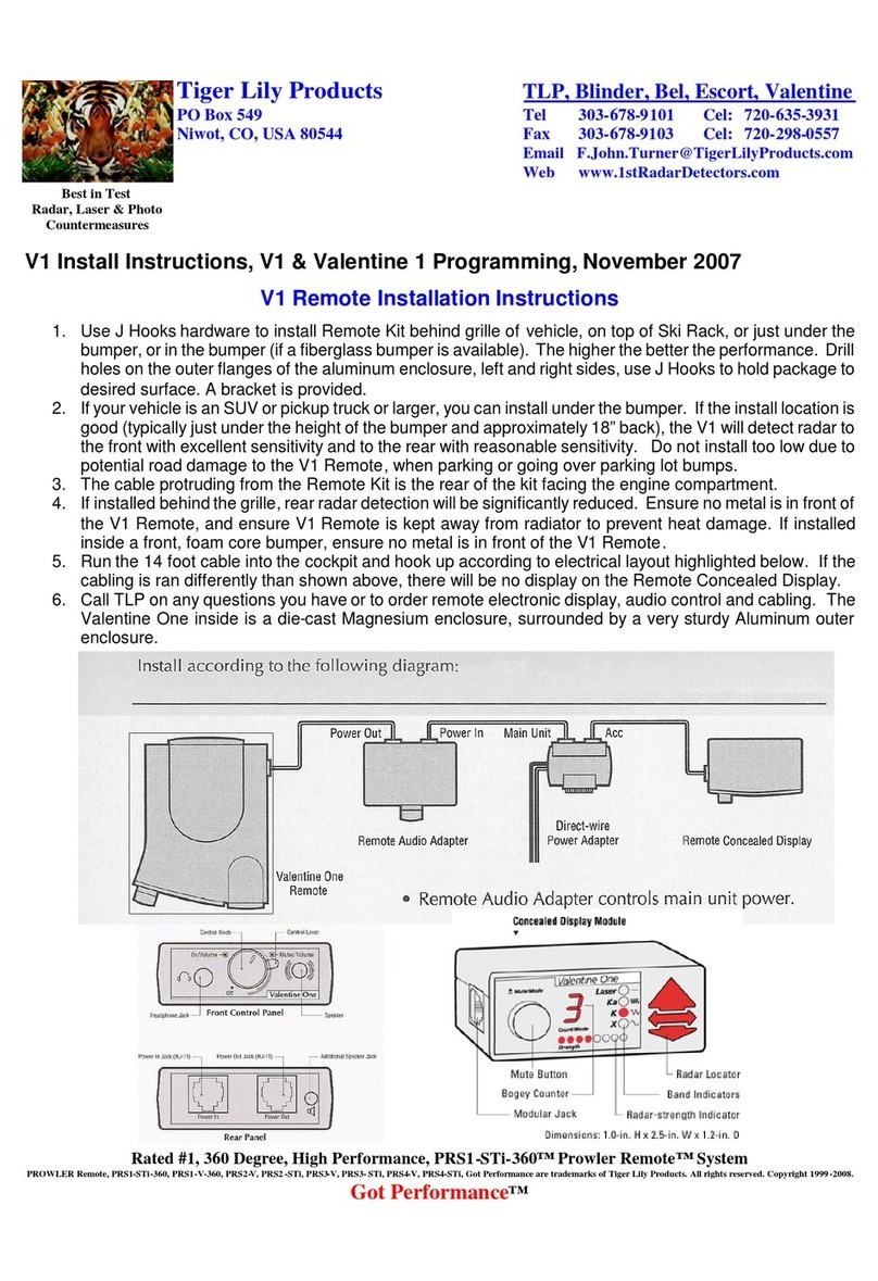Tiger V1 User manual
