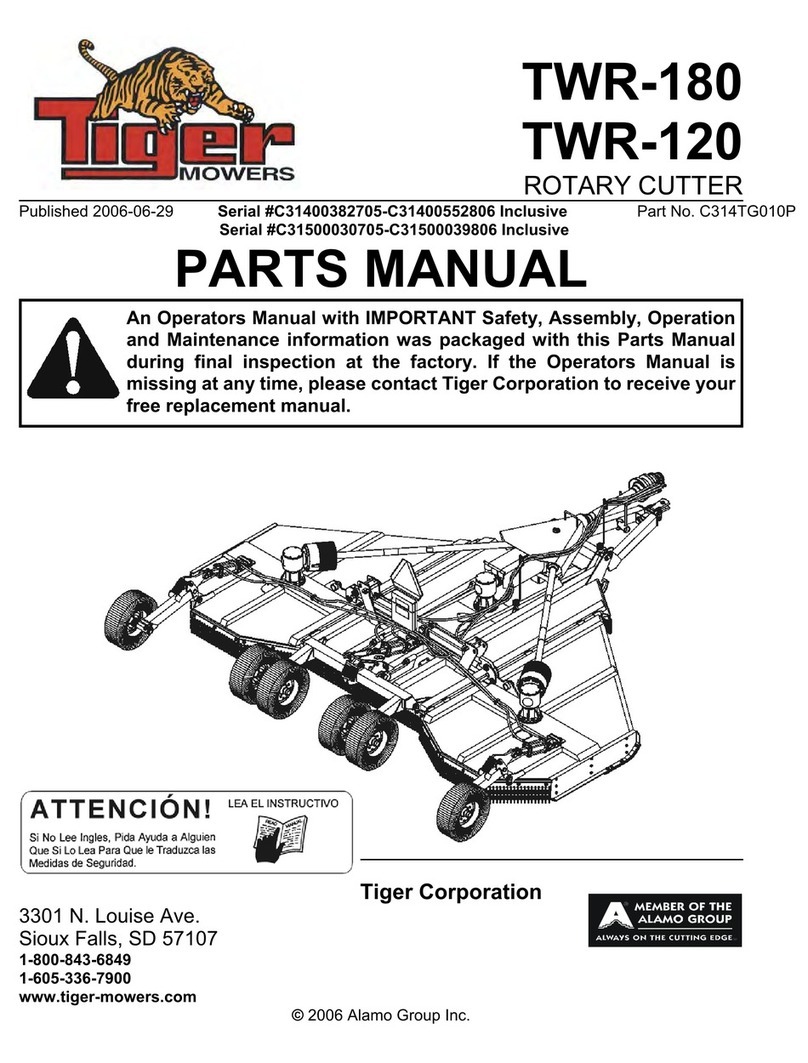 Tiger TWR-120 User manual