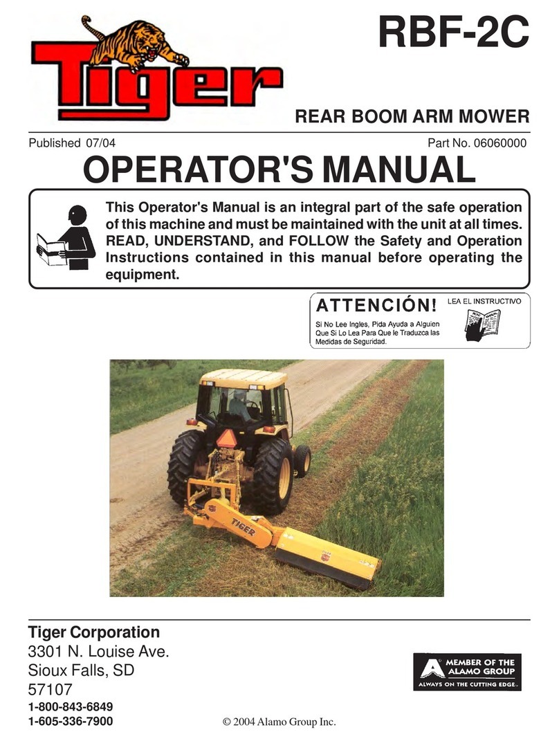 Tiger RBF-2C User manual