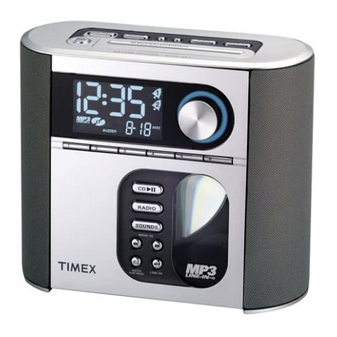Timex T617 User manual