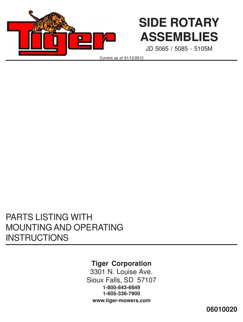 Tiger JD 5065 / 5085 - 5105M Service manual