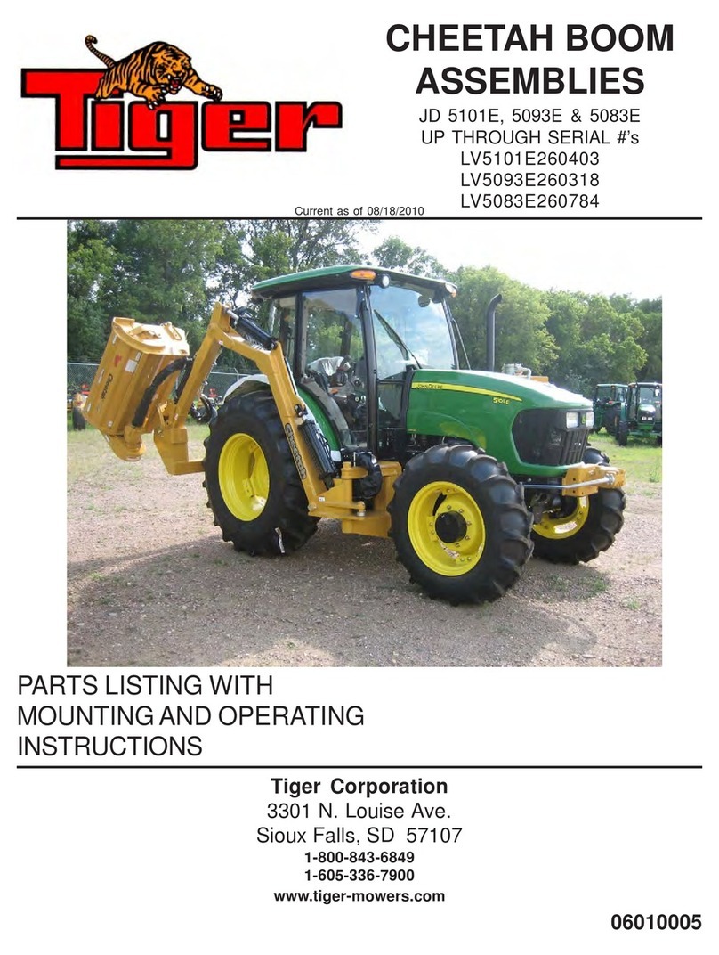 Tiger JD 5083E Mounting and operating instructions
