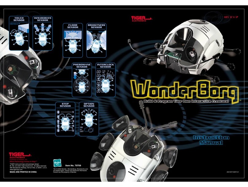Tiger Electronics WonderBorg 70709 User manual